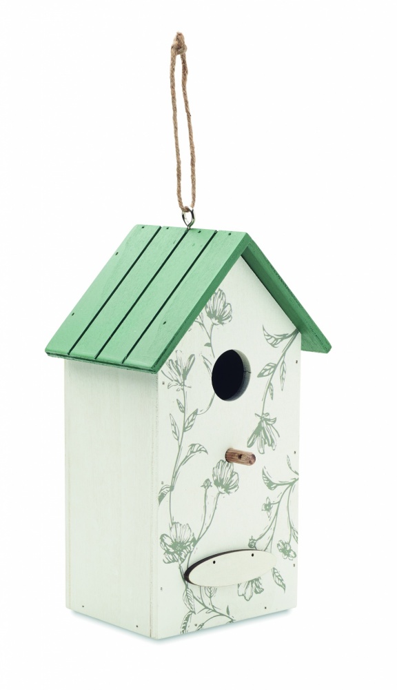 Logo trade promotional item photo of: Bird house in plywood