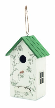 Logo trade promotional item photo of: Bird house in plywood