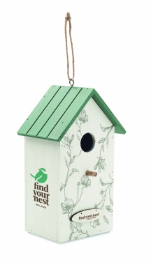 Logotrade promotional gift picture of: Bird house in plywood