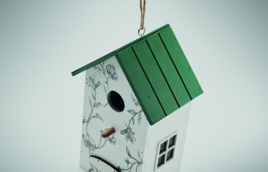 Logo trade corporate gifts picture of: Bird house in plywood