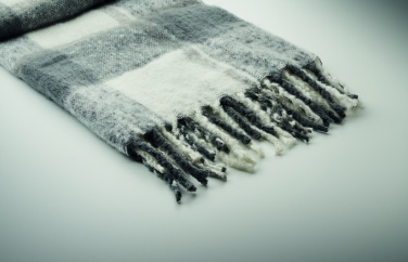Logotrade promotional item image of: Chequered mohair blanket