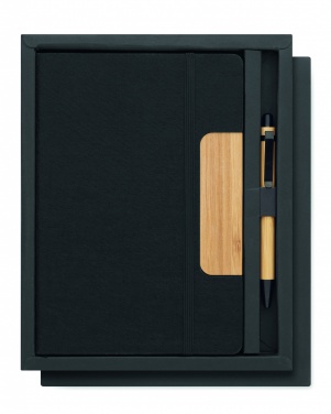 Logotrade business gift image of: A5 RPET notebook set