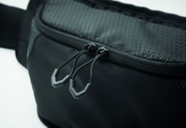 Logo trade promotional giveaways image of: Hiking waist bag in 420D nylon