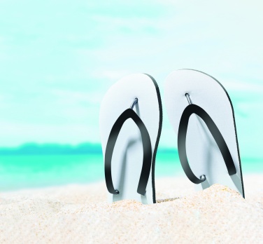 Logo trade corporate gifts picture of: Sublimation beach slippers