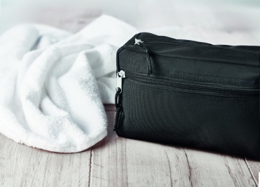 Logo trade corporate gift photo of: 600D RPET toilet bag