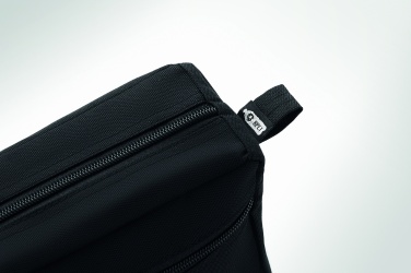 Logo trade business gifts image of: 600D RPET toilet bag