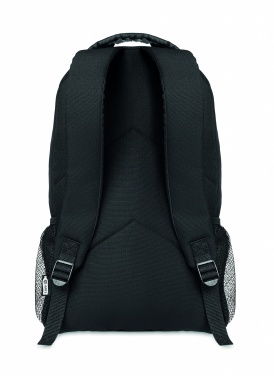 Logo trade business gifts image of: 600D RPET backpack