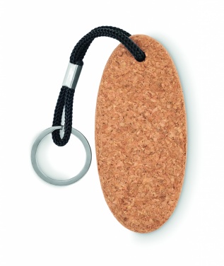 Logo trade corporate gifts picture of: Floating cork key ring Lohja