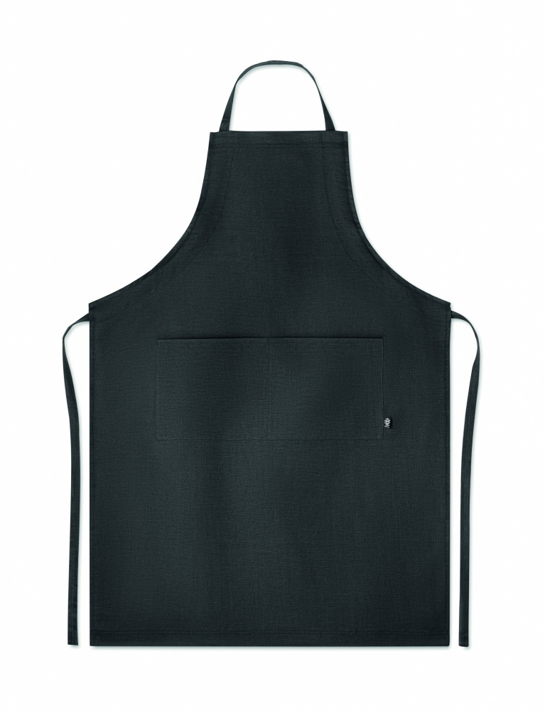 Logo trade corporate gifts image of: Hemp adjustable apron 200 gr/m²
