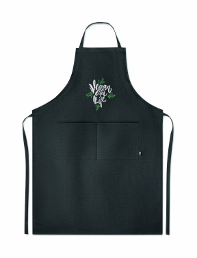 Logotrade promotional item image of: Hemp adjustable apron 200 gr/m²
