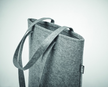 Logotrade promotional giveaway picture of: RPET felt shopping bag