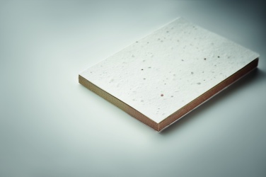 Logotrade advertising products photo of: Grass/seed paper memo pad