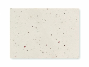 Logo trade promotional gift photo of: Grass/seed paper memo pad