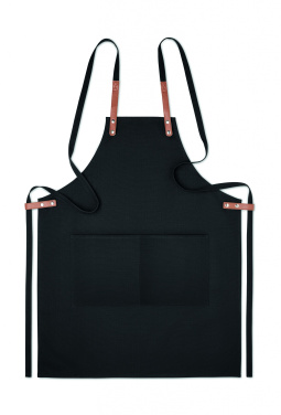 Logo trade promotional giveaways picture of: Organic cotton apron 340 gr/m²