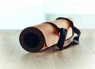 Logo trade promotional merchandise image of: Cork yoga mat