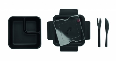 Logotrade promotional gift image of: Lunch box with cutlery 600ml