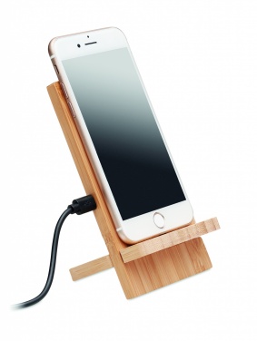 Logo trade corporate gifts picture of: Wireless charger stand 10W