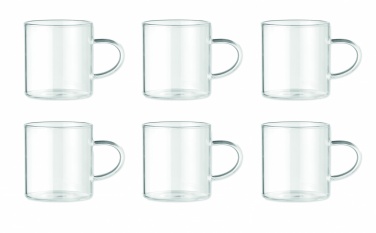 Logotrade promotional item image of: Bamboo cup set holder