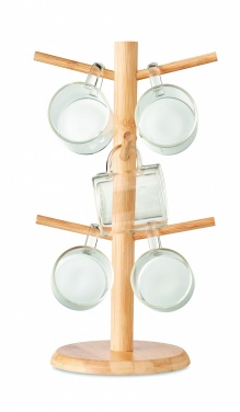 Logotrade promotional gift picture of: Bamboo cup set holder