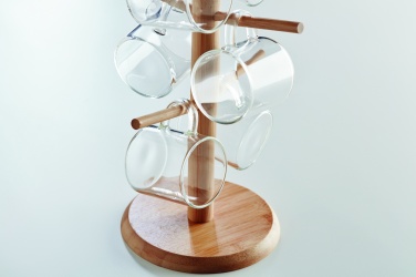 Logotrade promotional giveaway picture of: Bamboo cup set holder