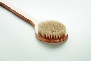Logo trade advertising products image of: Bamboo bath brush