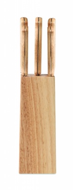 Logotrade promotional merchandise picture of: 5 piece knife set in base