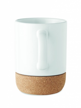 Logo trade promotional giveaways image of: Sublimation mug with cork base
