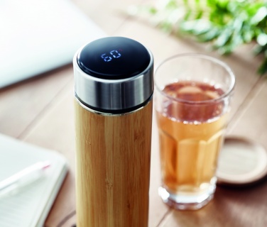 Logo trade promotional giveaways picture of: Double wall flask 480 ml PANAY