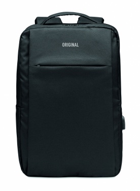 Logotrade promotional merchandise picture of: Laptop backpack in 300D RPET