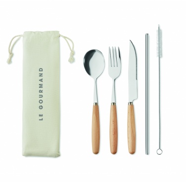 Logotrade promotional product picture of: Cutlery set stainless steel