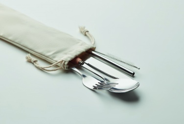 Logo trade promotional item photo of: Cutlery set stainless steel