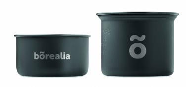 Logo trade promotional gifts picture of: 2 camping pots with cutlery