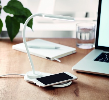 Logotrade advertising product image of: Desktop light and charger 10W