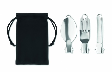 Logotrade promotional products photo of: 3-piece camping cutlery set