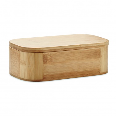 Logo trade corporate gifts picture of: Bamboo lunch box 1000ml LADEN LARGE