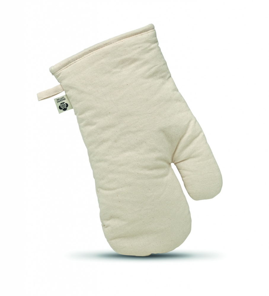 Logo trade promotional products image of: Organic cotton oven glove