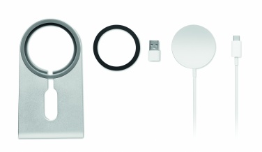 Logotrade business gift image of: Portable magnetic charger 15W