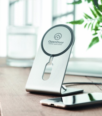 Logo trade promotional items image of: Portable magnetic charger 15W