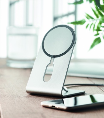 Logo trade corporate gifts picture of: Portable magnetic charger 15W