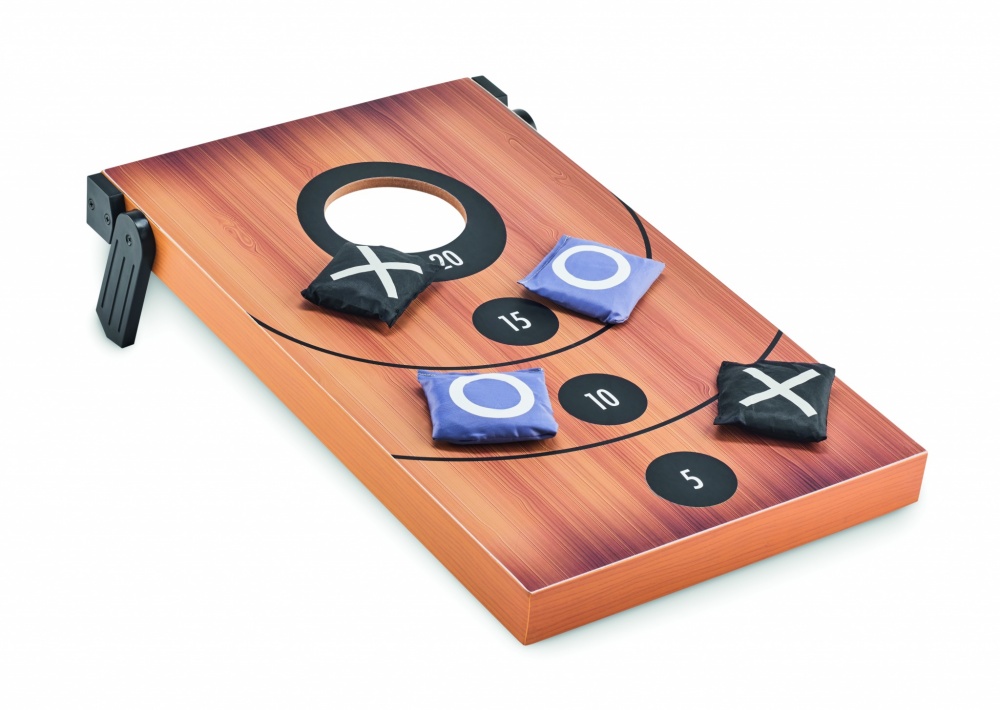 Logotrade corporate gift image of: Double sided MDF game set