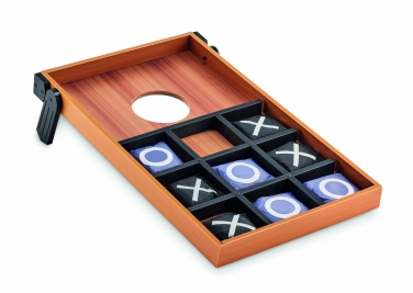 Logotrade advertising product image of: Double sided MDF game set