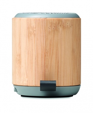 Logotrade promotional giveaways photo of: 5.3 wireless bamboo speaker