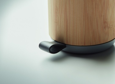Logo trade promotional merchandise picture of: 5.3 wireless bamboo speaker