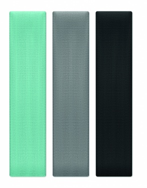 Logotrade promotional products photo of: Set of 3 fitness bands in pouch