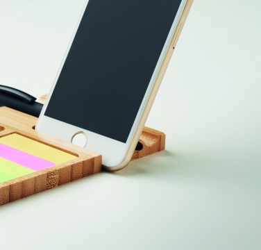 Logotrade corporate gift image of: Bamboo desk phone stand
