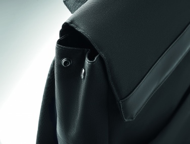 Logo trade corporate gifts image of: 600D RPET laptop backpack