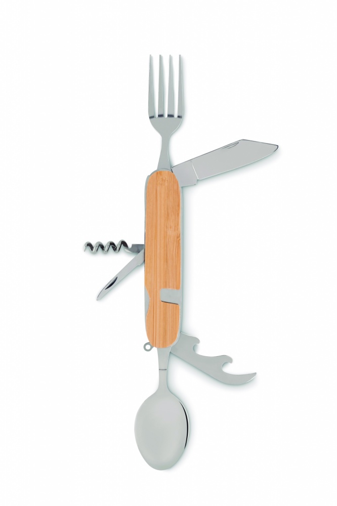 Logo trade corporate gift photo of: Multifunction cutlery set
