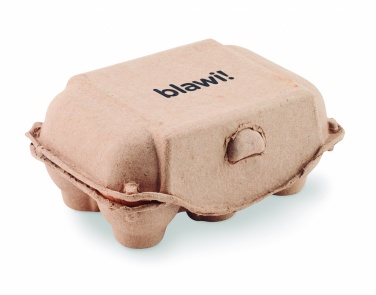 Logo trade promotional gift photo of: 6 chalk eggs in box