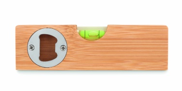 Logotrade promotional giveaway image of: Spirit level and bottle opener