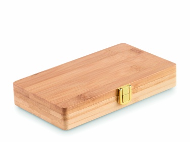 Logotrade promotional items photo of: 21 pcs tool set in bamboo case
